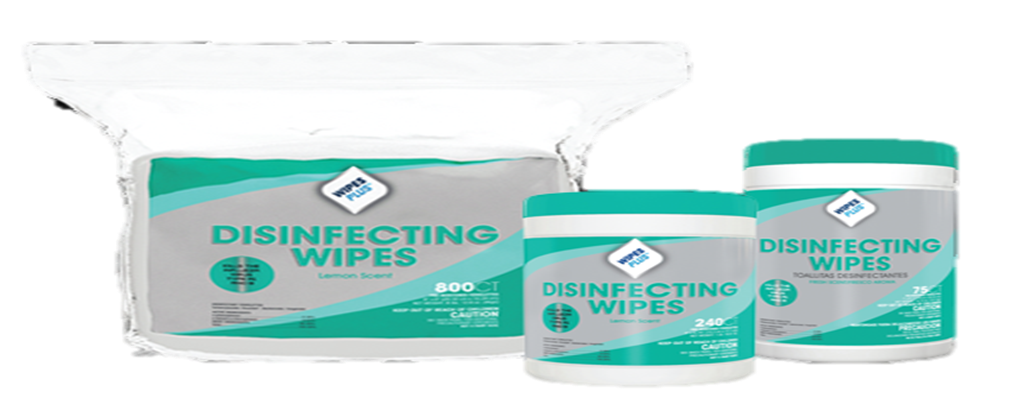  WipesPlus® EPA Registred Surface Disinfecting Wipes